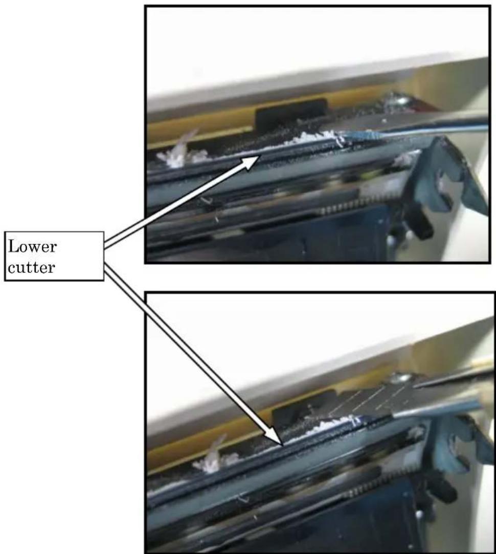 OKI LD670 - 11-4. Cleaning the Cutter Blade and Frame - 10