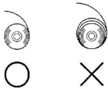 OKI LD670 - 14-8. Einstellung der Papierrolle - 3