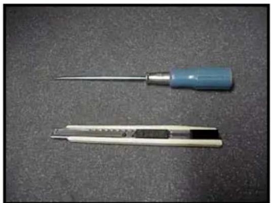 OKI LD670 - 11-4. Cleaning the Cutter Blade and Frame - 1