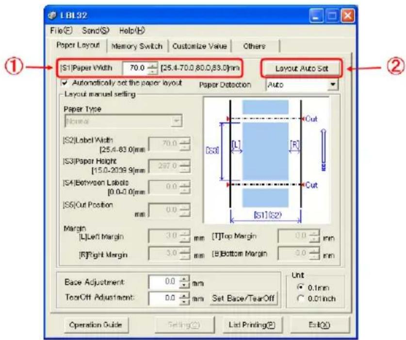 OKI LD670 - 6-3-2. Setting the Paper Width - 1