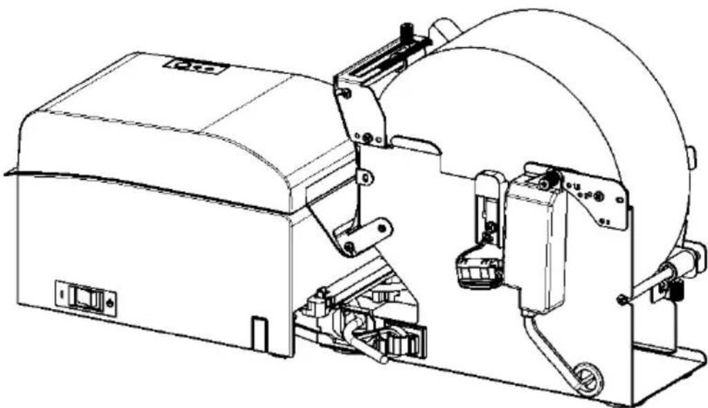 OKI LD670 - 14-8. Collocamento del rotolo di carta - 8