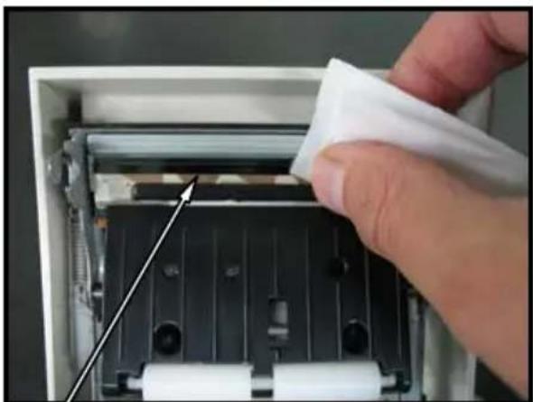 OKI LD670 - 11-3. Cleaning the Thermal Head - 1