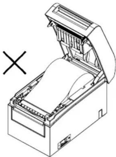 OKI LD670 - 5-3-1. Caricamento del rotolo di carta - 2