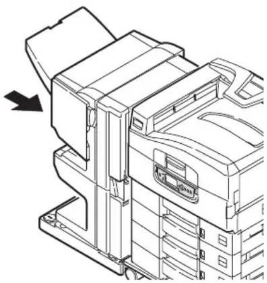 OKI C9600n - 594, 597, 598, 644, 646 (BOURRAGE PAPIER DANS LE FINISSEUR) - 25