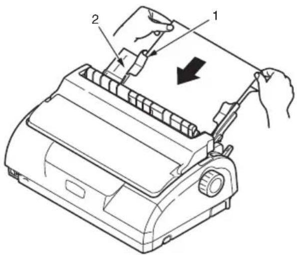 OKI ML1120eco - CHARGEMENT DE PAPIER FEUILLE À FEUILLE - 5