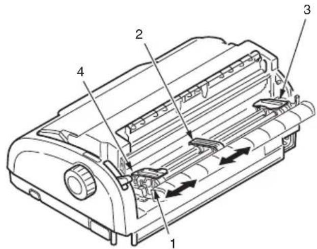 OKI ML1120eco - CHARGEMENT DE FORMULAIRES EN CONTINU (CHARGEMENT PAR L'ARRIÈRE) - 4