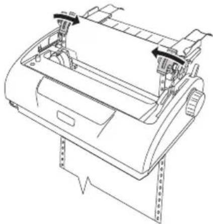 OKI ML1120eco - Chargement de formulaires en continu (chargement par le dessous) - 8