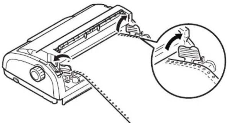 OKI ML1120eco - EJECTION DE FORMULAIRES EN CONTINU - 2
