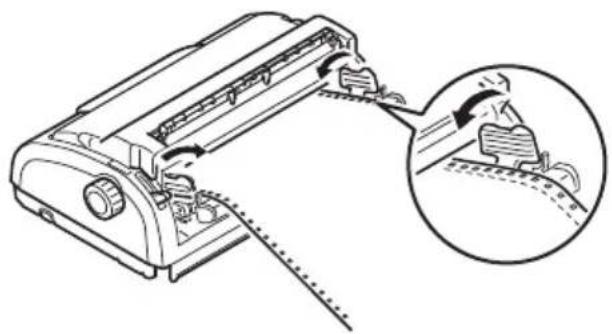 OKI ML1120eco - Chargement de formulaires en continu (chargement par le dessous) - 7