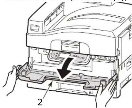 OKI Pro9420WT - REEMPLACEMENT DU RÉCEPTACLE DE DÉCHETS DE TONER - 2