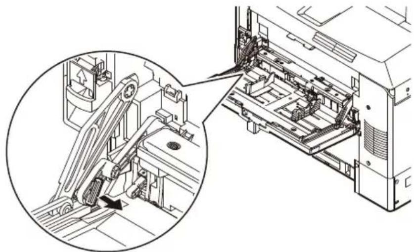 OKI Pro9420WT - NETTOYAGE DES ROULEAUX D'ALIMENTATION EN PAPIER DU BAC MF - 6