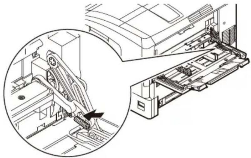 OKI Pro9420WT - NETTOYAGE DES ROULEAUX D'ALIMENTATION EN PAPIER DU BAC MF - 13