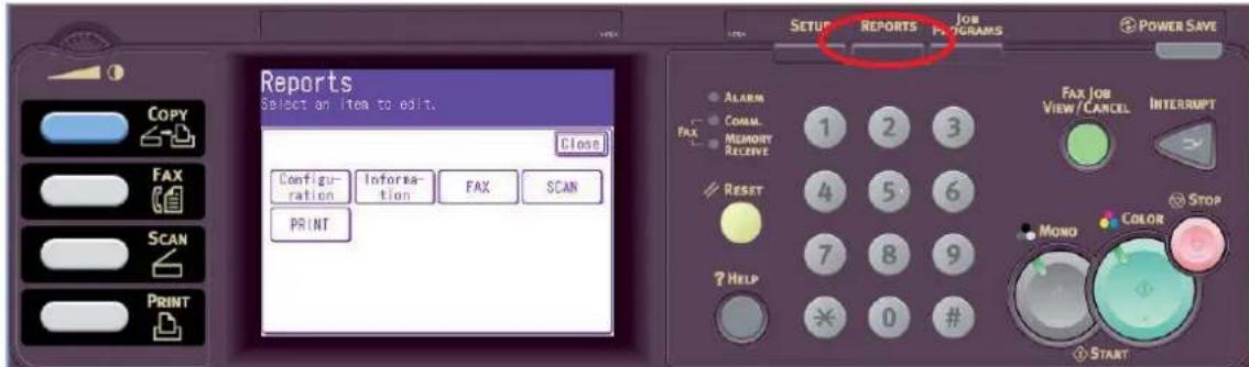 OKI MC851dn - RAPPORTS ET LISTES - 1