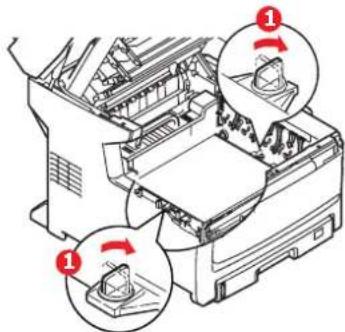 OKI MC851dn - REEMPLACEMENT DE LA COURROI E DE TRANSFERT - 7