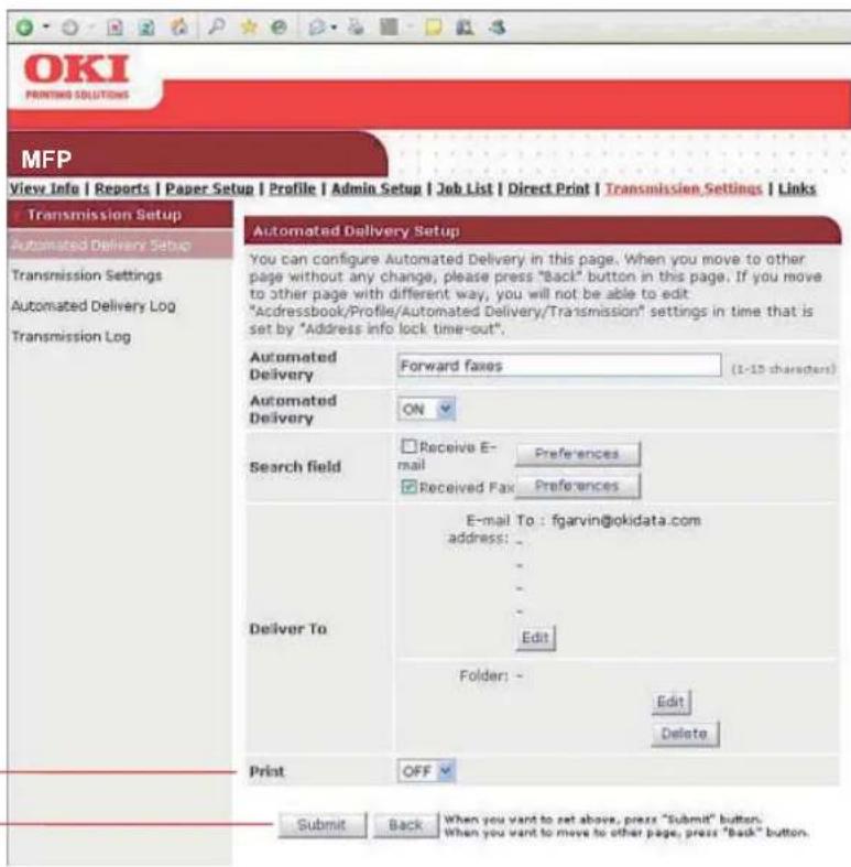 OKI MC851dn - Cliquez sur Paramètres de transmission (1) - 4