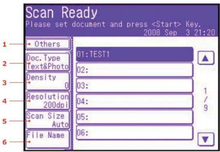 OKI MC851dn - NUMÉRISATION VERS UN SERVEUR - 1