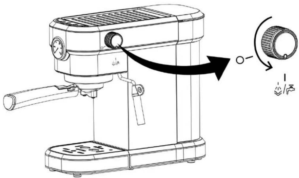 H.KOENIG EXP820 - Stoomelkschuimfunctie - 1