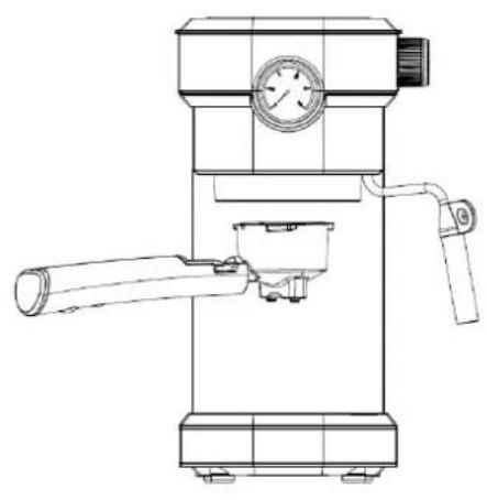 H.KOENIG EXP820 - ZUBEREITUNG VON EINEM ESPRESSO-KAFFEE: - 2