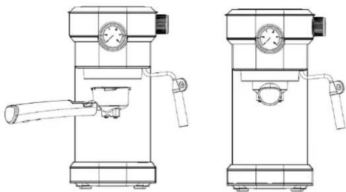 H.KOENIG EXP820 - PREPARANDO CAFÉ ESPRESSO - 2