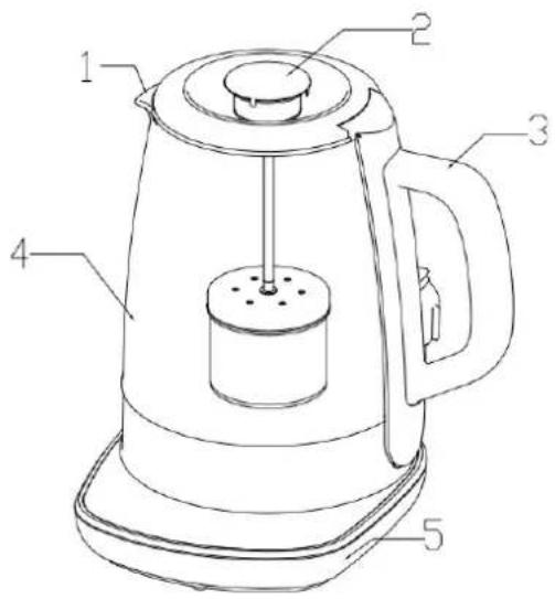 H.KOENIG TI600 - KETTLE GENERAL VIEW - 1
