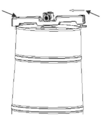 H.KOENIG BW1890 - TO CHAGE A NEW BEER KEG (5 liter universal keg) - 2