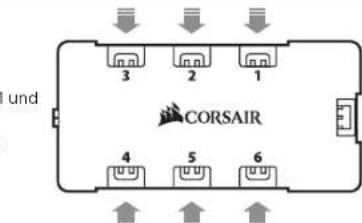 CORSAIR ML120 - Installation Installation des Lighting Node PRO - 1