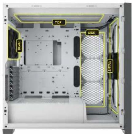 CORSAIR AF120 - 风扇安装 - 2