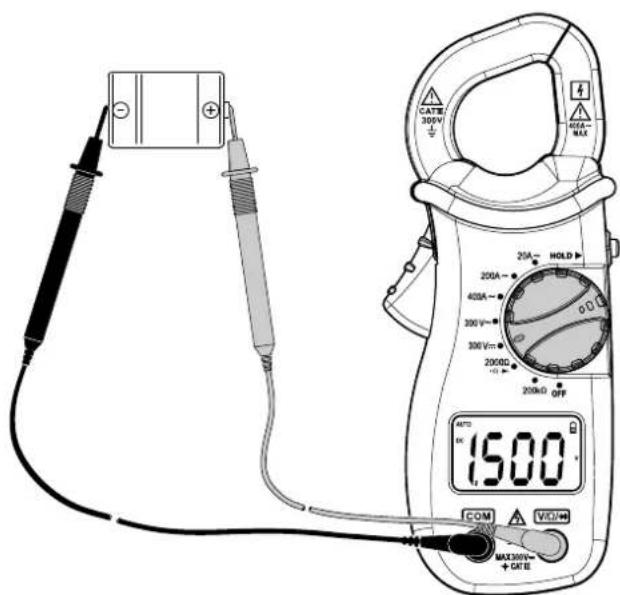 TROTEC BE38 - Mesure de tension - 2