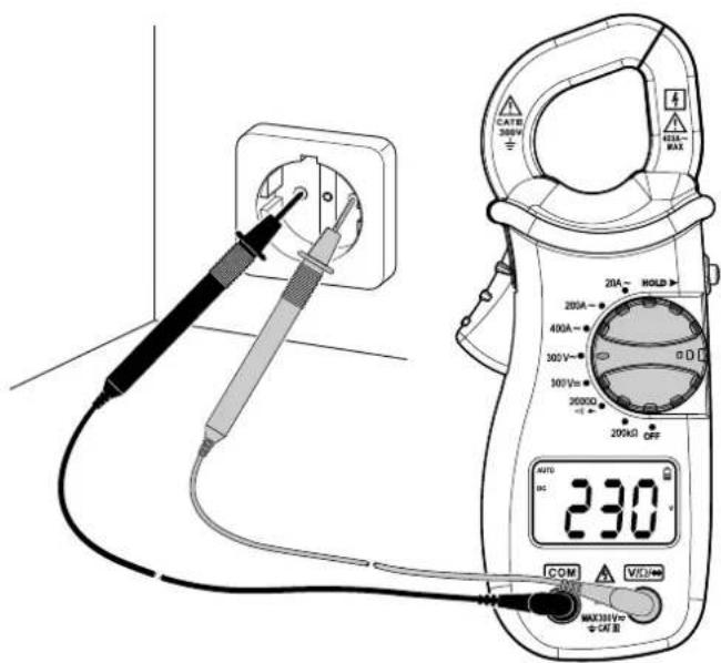 TROTEC BE38 - Mesure de tension - 3