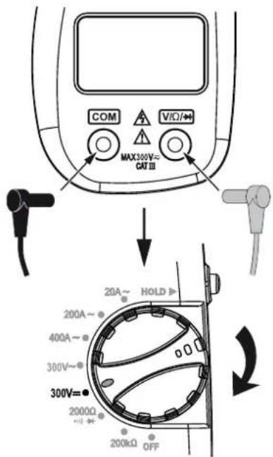 TROTEC BE38 - Mesure de tension - 1