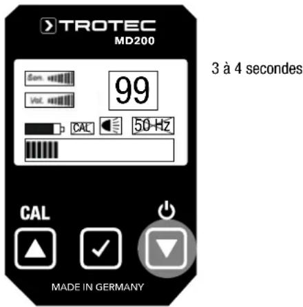 TROTEC MD200 - Eteindre - 1