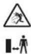 TROTEC PGSS 1020V - Avertissement relatif aux blessures des mains - 1