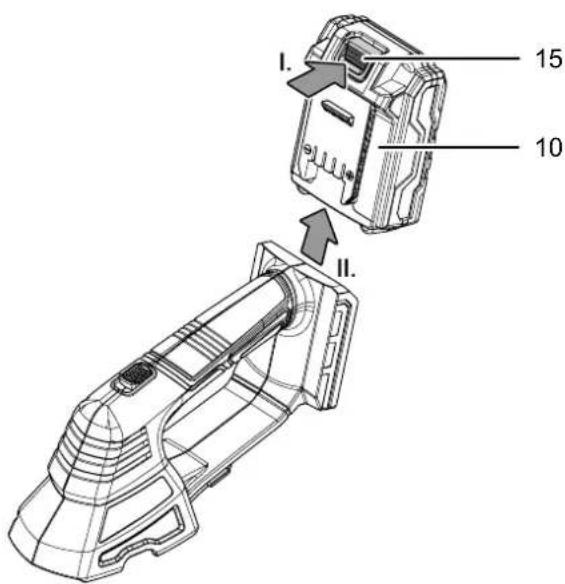 TROTEC PGSS 1020V - Extraction de la batterie - 1