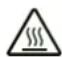 TROTEC PSIS 10230V - Avertissement de surface chaude - 1