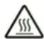 TROTEC PSIS 10230V - Avertissement de surface chaude - 1