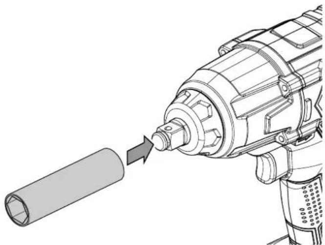 TROTEC PIWS 1020V - Changement d'outil - 2