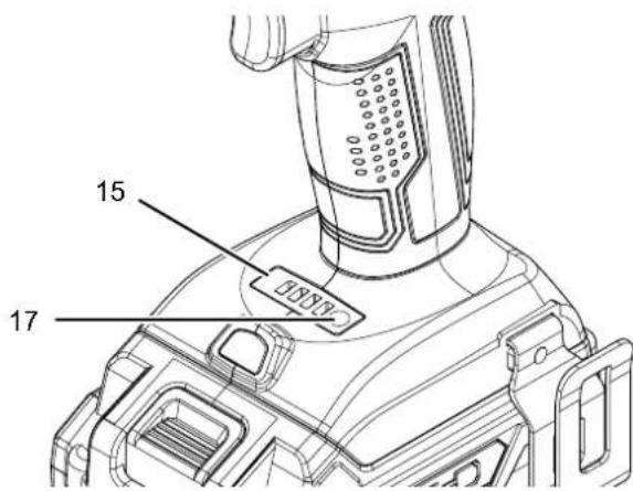 TROTEC PIWS 1020V - Pré-sélection du couple - 1
