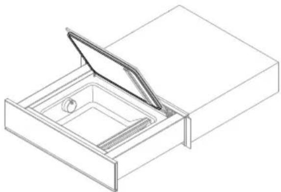 Fisher & Paykel VB30SPEX1 - Remplacement du joint de couvercle du tiroir - 1