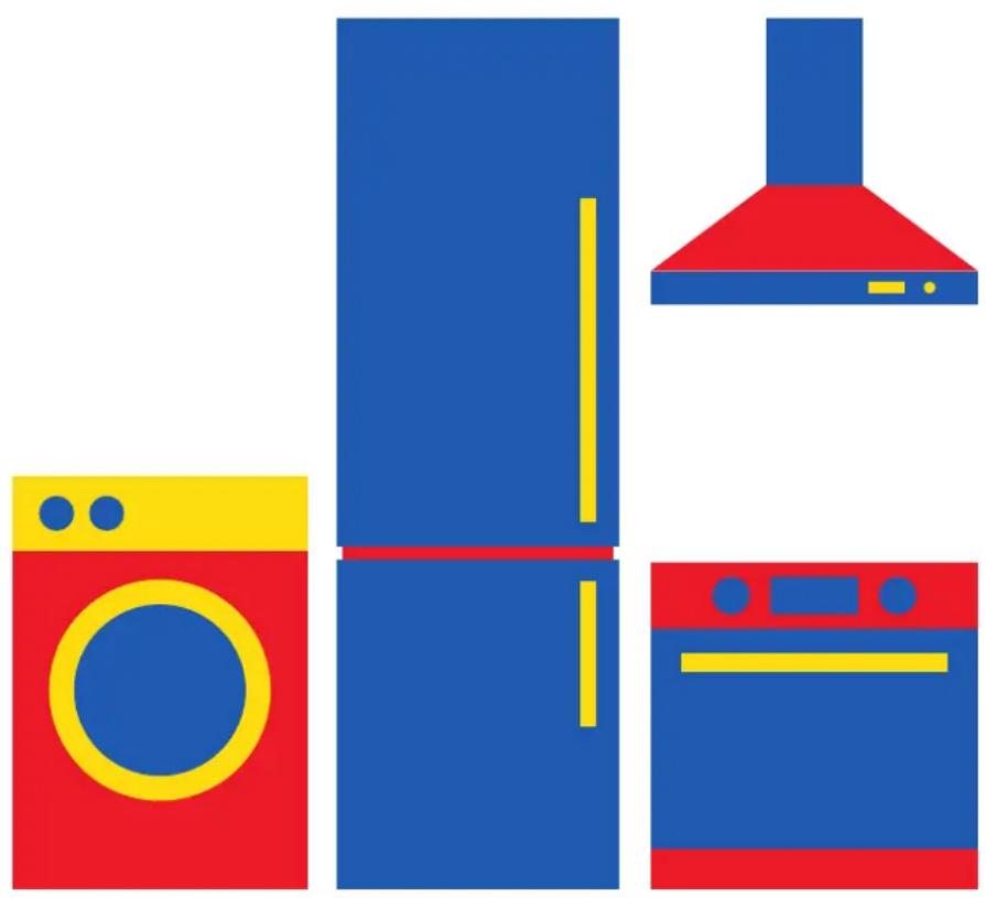 INDESIT IS5G0PMWE - CUISINIERE à GAZ IS5GOPMW/FR - 1