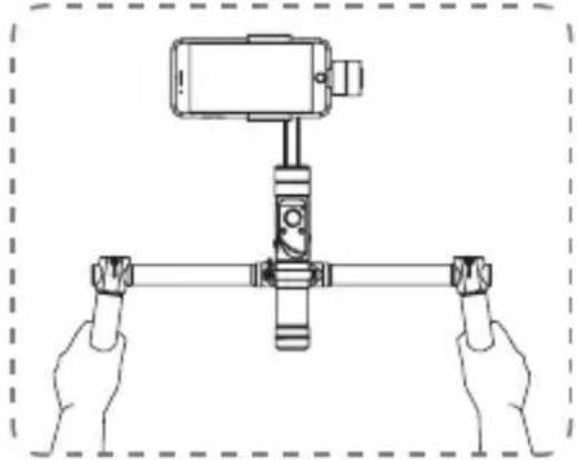 Zhiyun Smooth 3 - Utilisation des principaux accessoires - 1