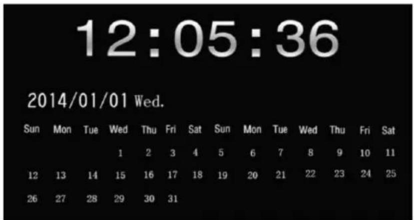 Trevi DPL 2243 - Clock and calendar mode: - 1