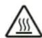 TROTEC PSIS 11230V - Avertissement de surface chaude - 1