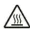 TROTEC PSIS 11230V - Avertissement de surface chaude - 1