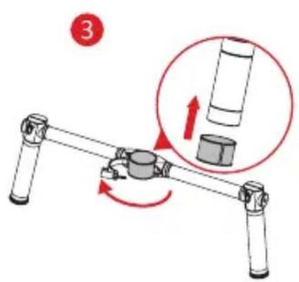 Zhiyun CRANEM - Méthode d'installation : - 2