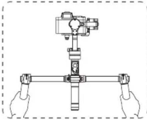 Zhiyun CRANEM - Utilisation des principaux accessoires - 1