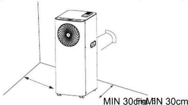 ROWENTA Turbo Cool AU5010 - Instalação semipermanente - 1