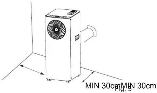 ROWENTA Turbo Cool AU5010 - Instalación de tipo semipermanente - 1