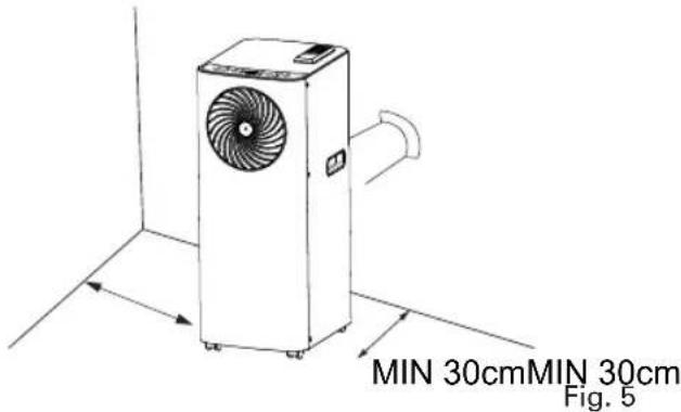 ROWENTA Turbo Cool+ AU5020 - Semi-permanently installation - 1