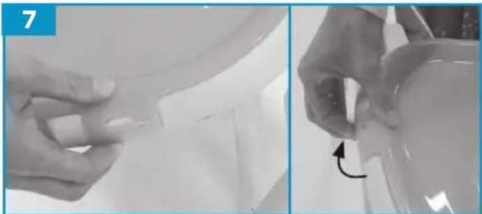 Foppapedretti Misterchef - ADJUSTING THE HEIGHT OF THE HIGH CHAIR SEAT - 1