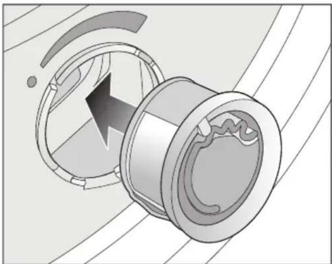 MIELE TSH 783 WP - Installation du flacon de parfum - 2